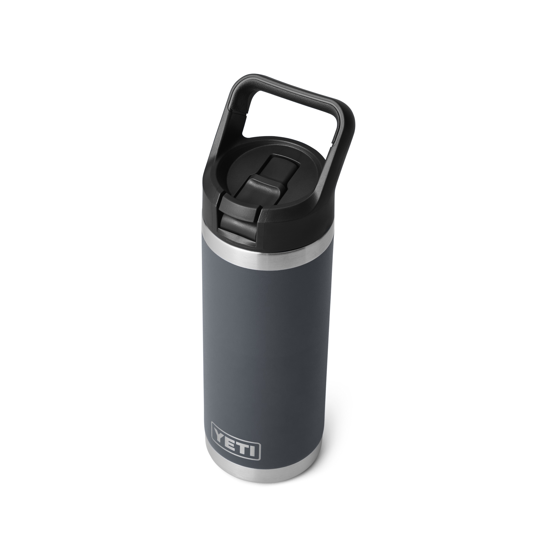 YETI Rambler® 18 oz Flasche (532 ml) Charcoal