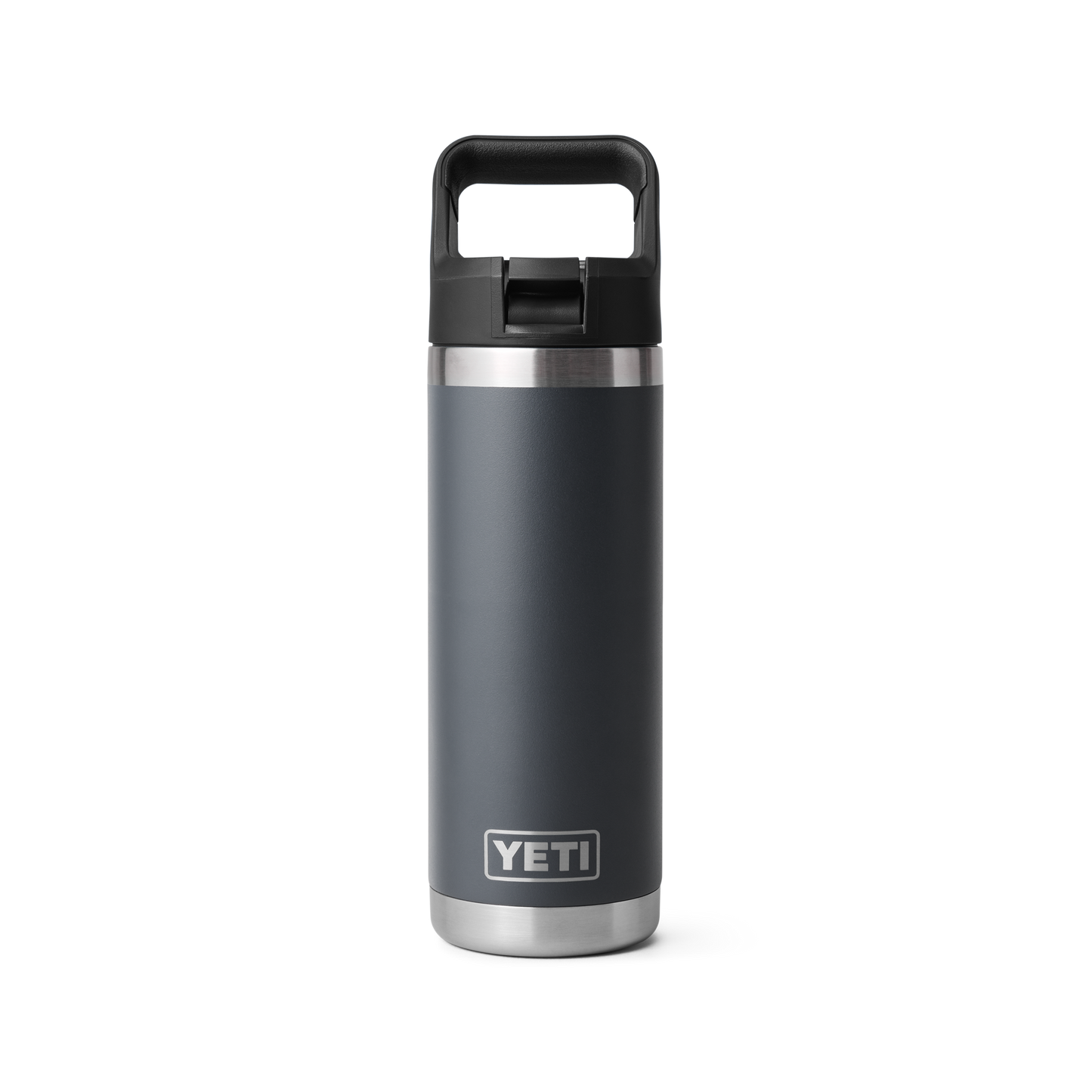 YETI Rambler® 18 oz Flasche (532 ml) Charcoal