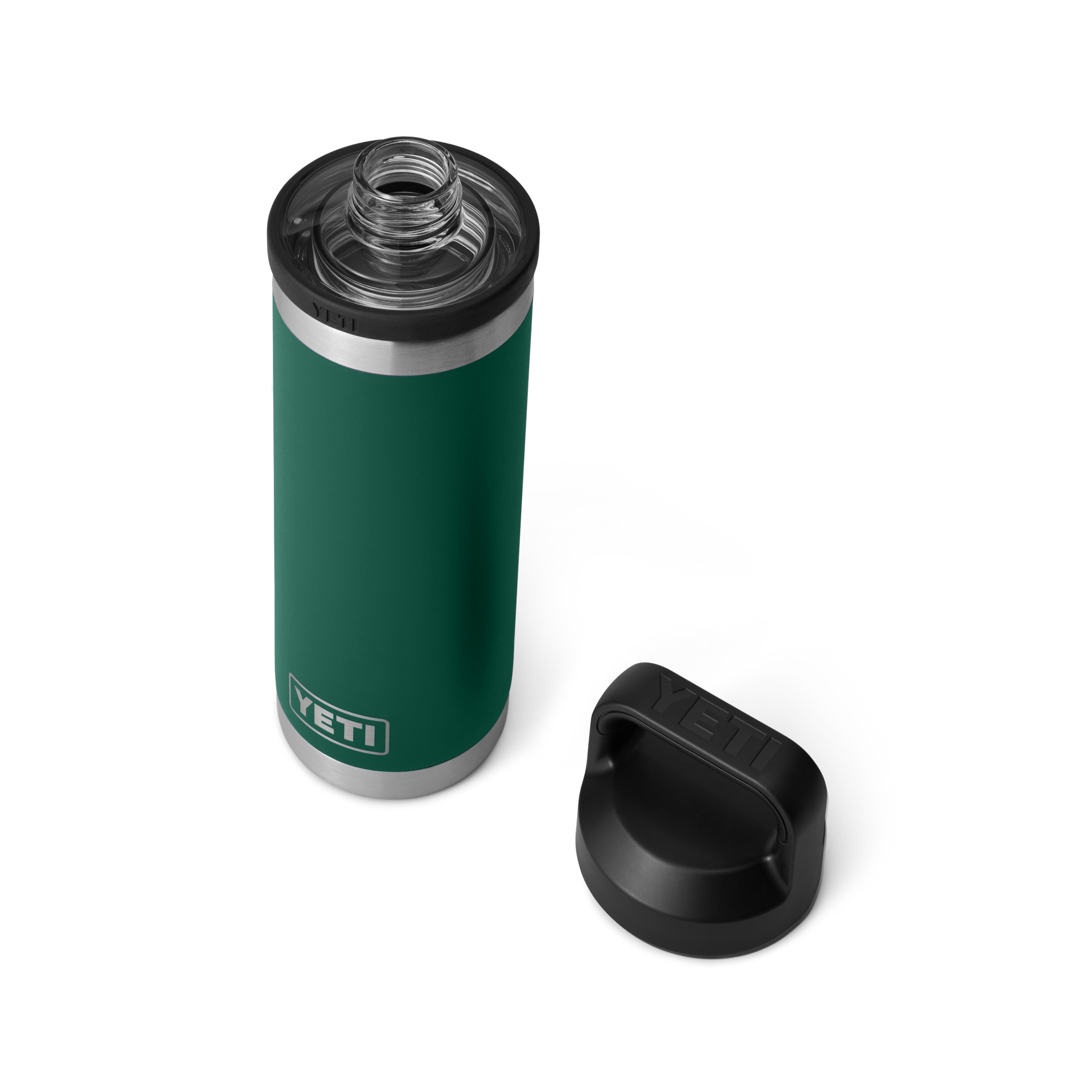 YETI Rambler® 18 oz Flasche (532 ml) Black Forest Green