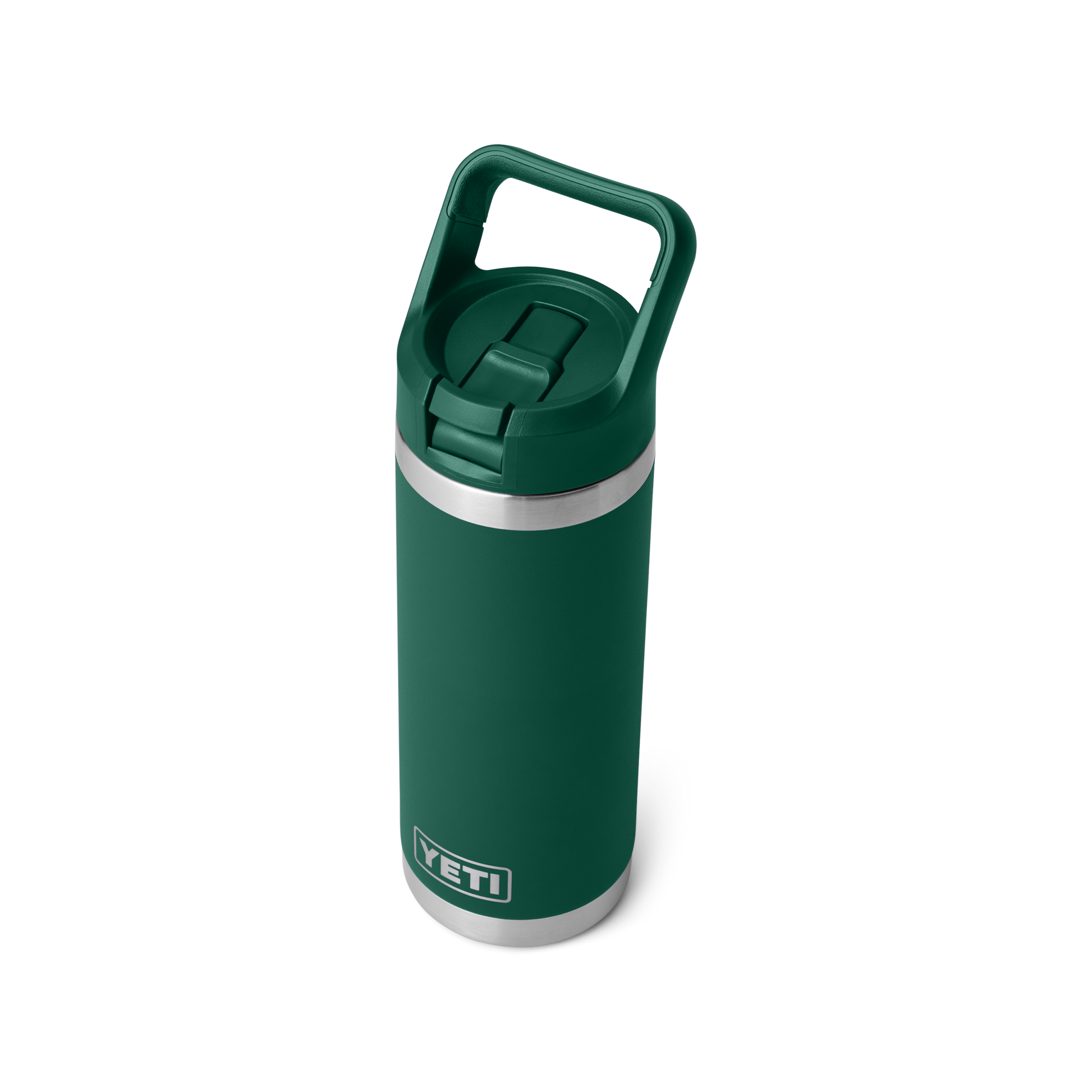 YETI Rambler® 18 oz Flasche (532 ml) Black Forest Green