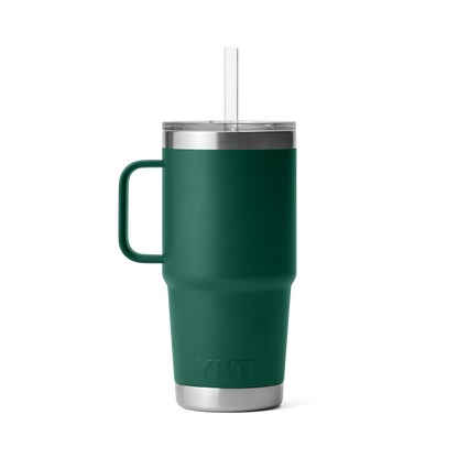 YETI Rambler® 25 oz (739 ml) Trinkbecher Black Forest Green