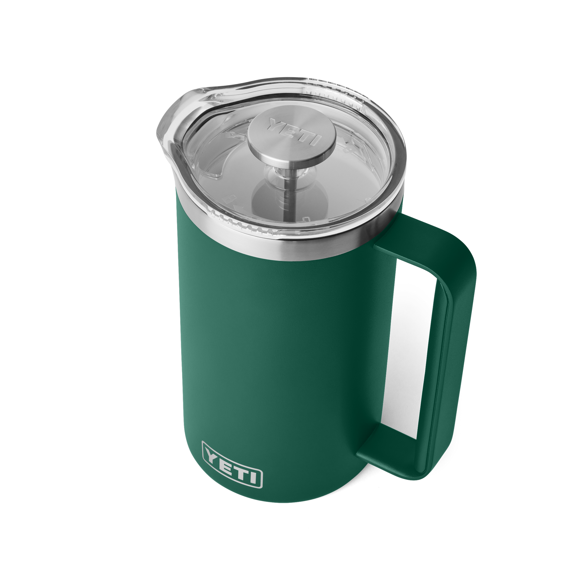 YETI Rambler™ 34 oz (1 L) Stempelkanne Black Forest Green