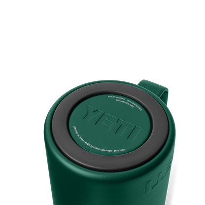 YETI Rambler™ 34 oz (1 L) Stempelkanne Black Forest Green