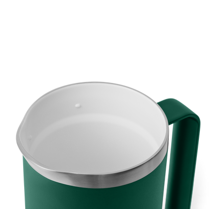 YETI Rambler™ 34 oz (1 L) Stempelkanne Black Forest Green