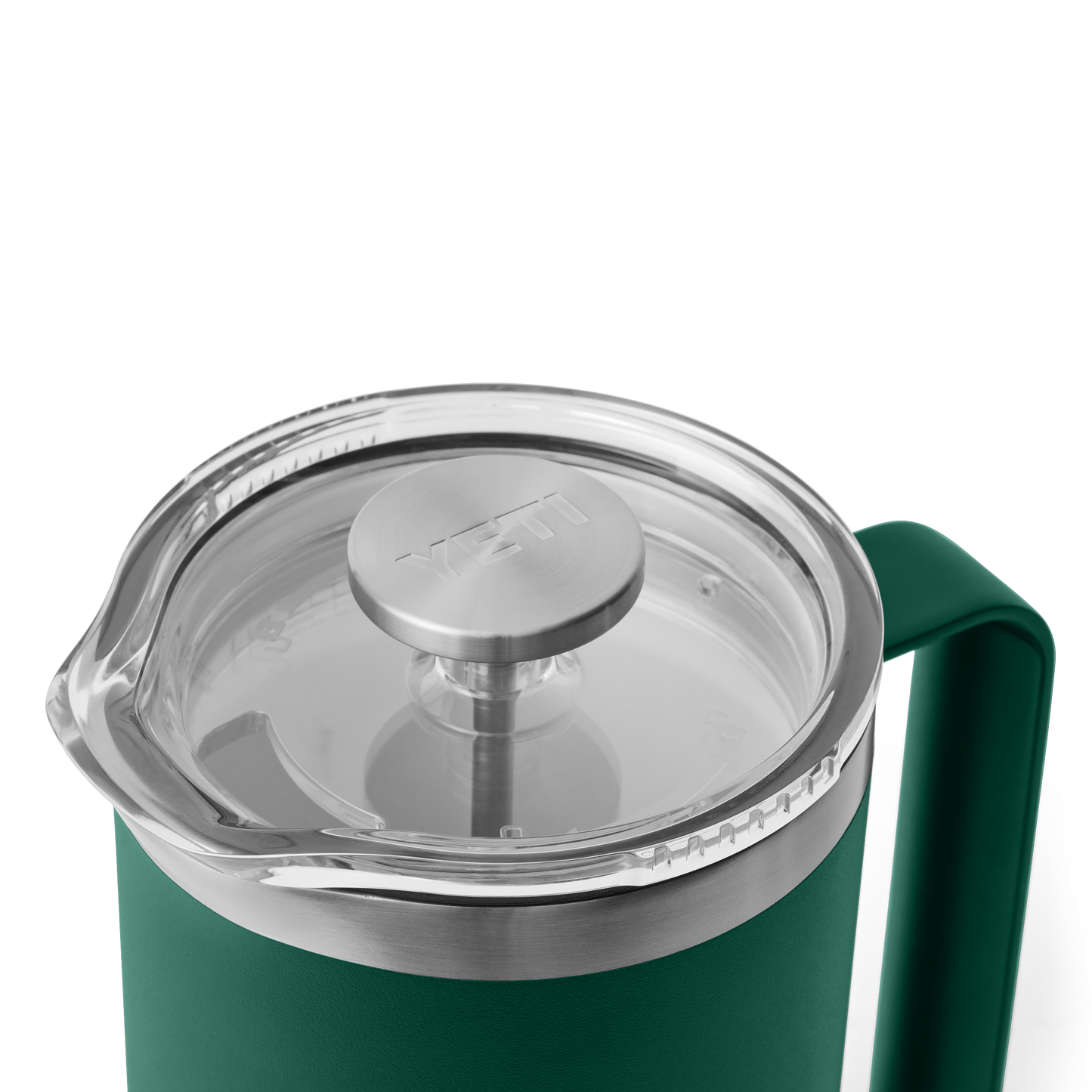 YETI Rambler™ 34 oz (1 L) Stempelkanne Black Forest Green