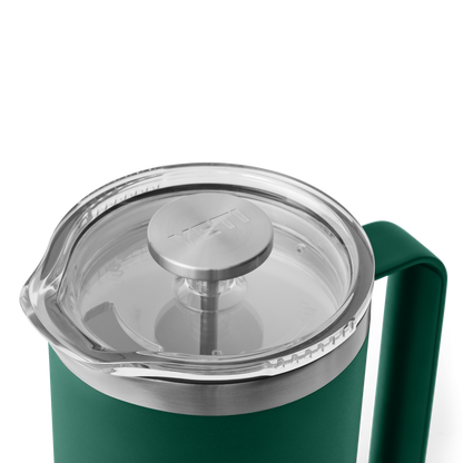 YETI Rambler™ 34 oz (1 L) Stempelkanne Black Forest Green