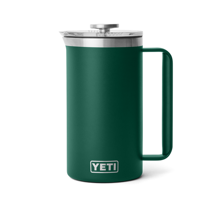 YETI Rambler™ 34 oz (1 L) Stempelkanne Black Forest Green
