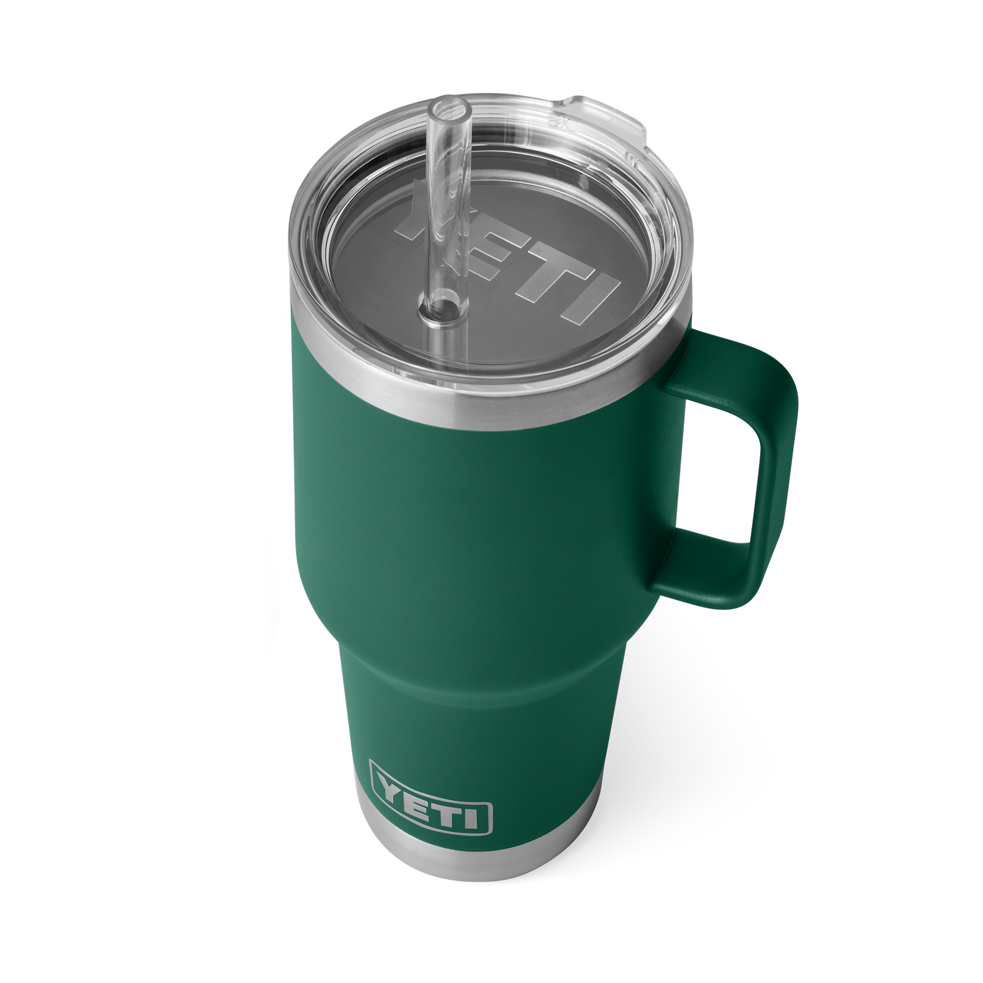 YETI Rambler® 35 oz (1 l) Trinkbecher Black Forest Green
