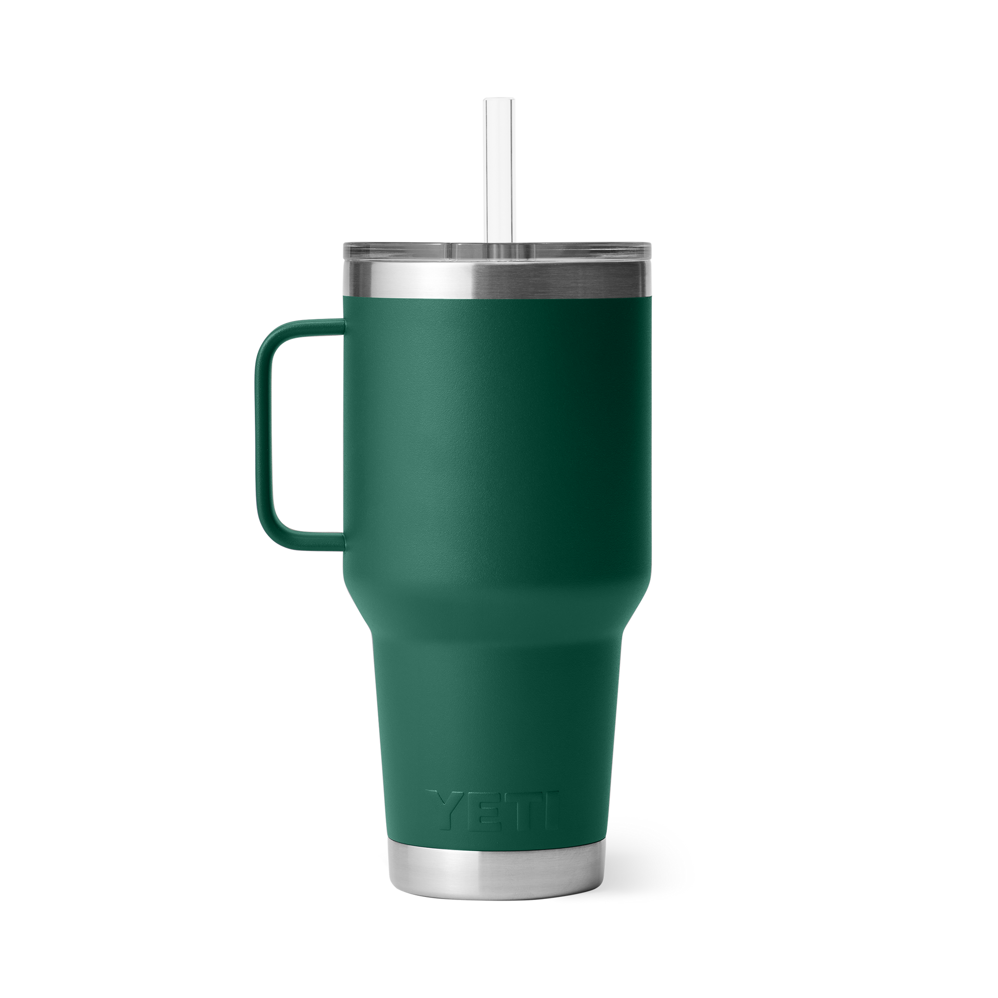 YETI Rambler® 35 oz (1 l) Trinkbecher Black Forest Green