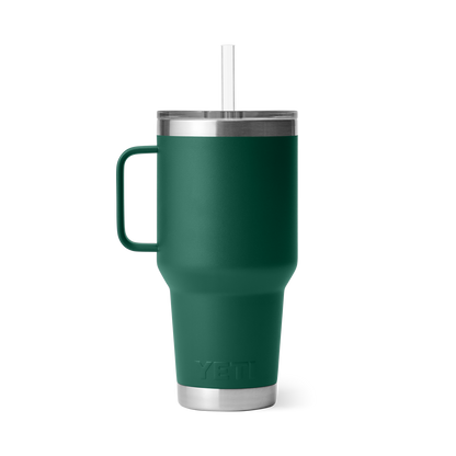 YETI Rambler® 35 oz (1 l) Trinkbecher Black Forest Green