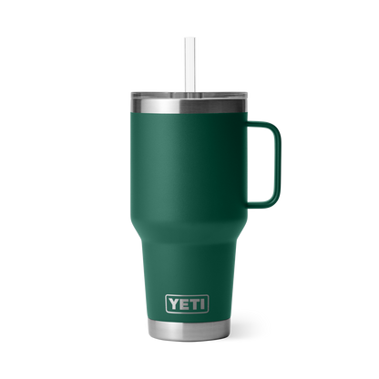 YETI Rambler® 35 oz (1 l) Trinkbecher Black Forest Green