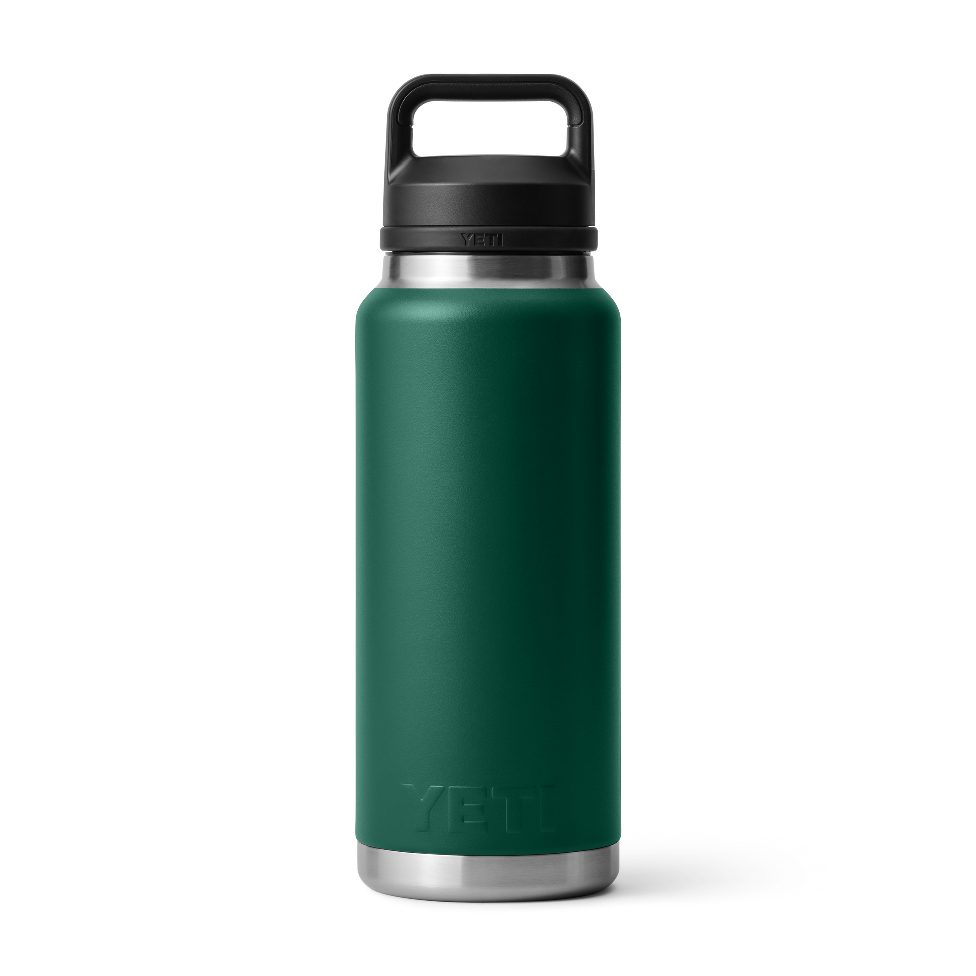 YETI Rambler® 36 oz (1 l) Flasche Black Forest Green