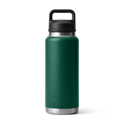 YETI Rambler® 36 oz (1 l) Flasche Black Forest Green
