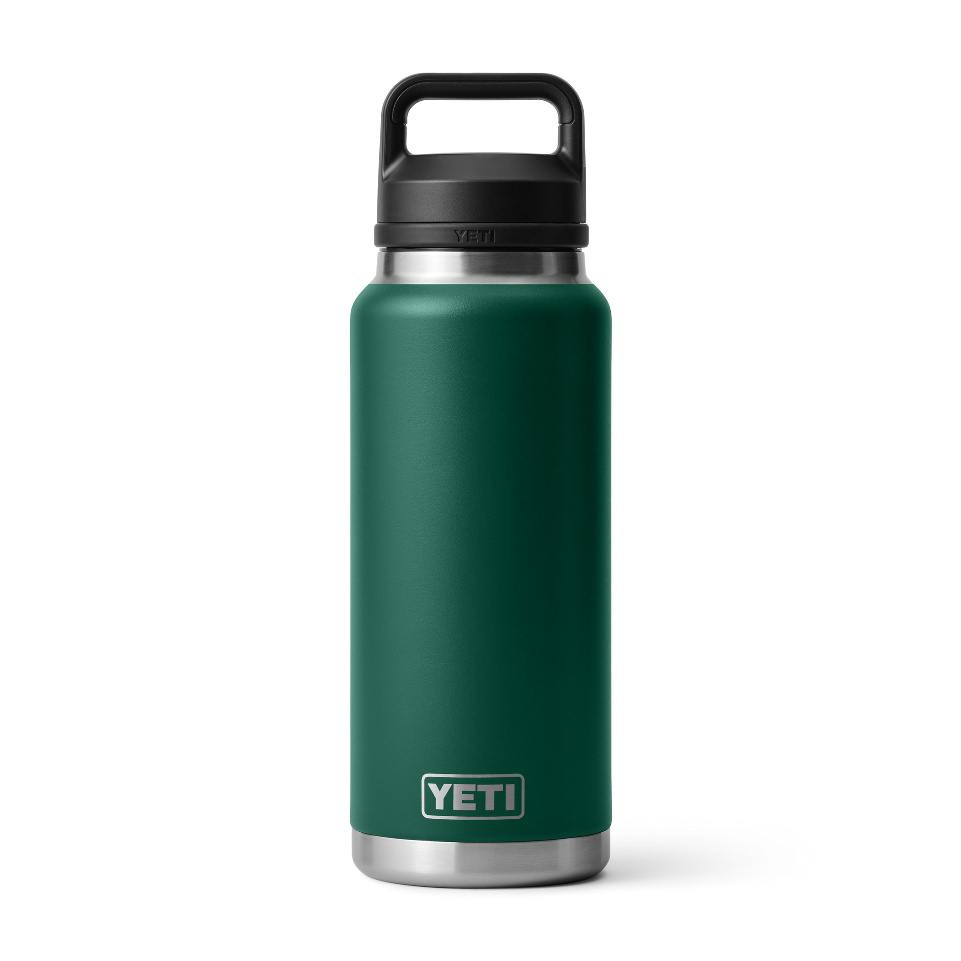 YETI Rambler® 36 oz (1 l) Flasche Black Forest Green