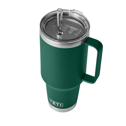 YETI Rambler® 42 oz (1,2 l) Trinkbecher Black Forest Green