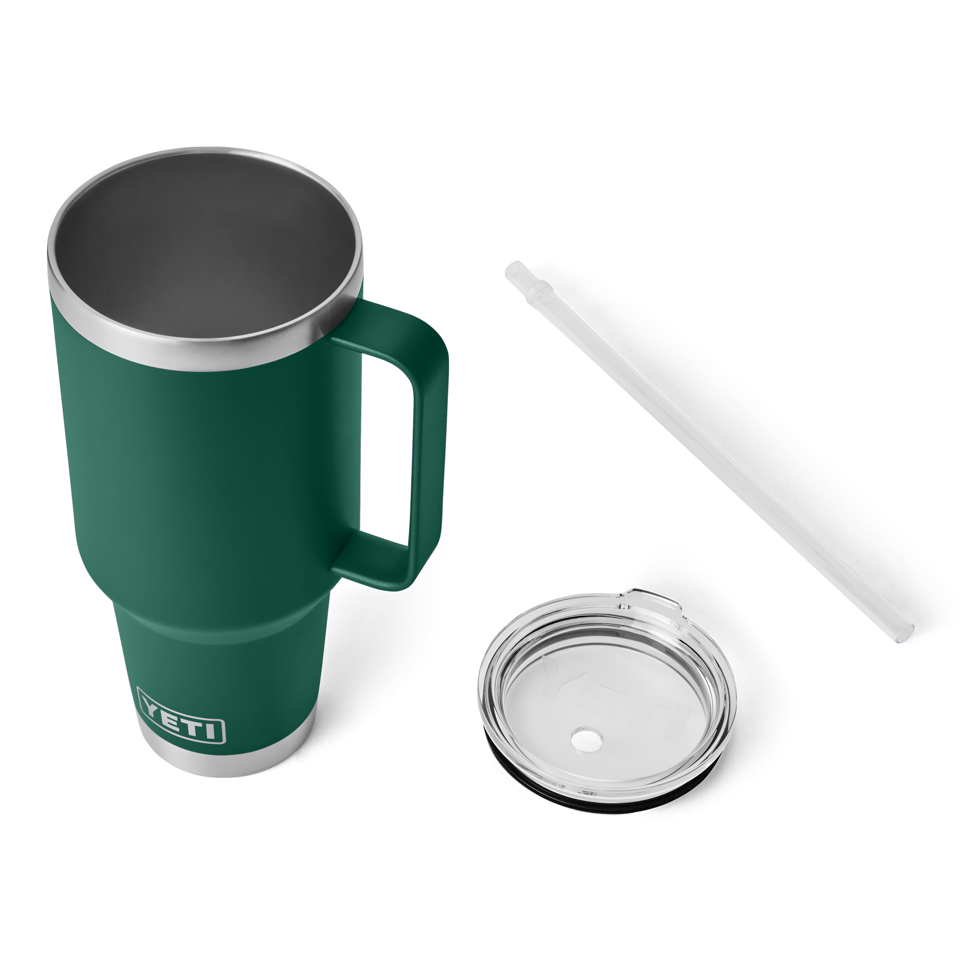 YETI Rambler® 42 oz (1,2 l) Trinkbecher Black Forest Green