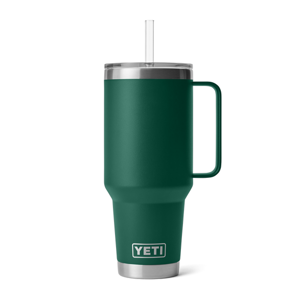 YETI Rambler® 42 oz (1,2 l) Trinkbecher Black Forest Green