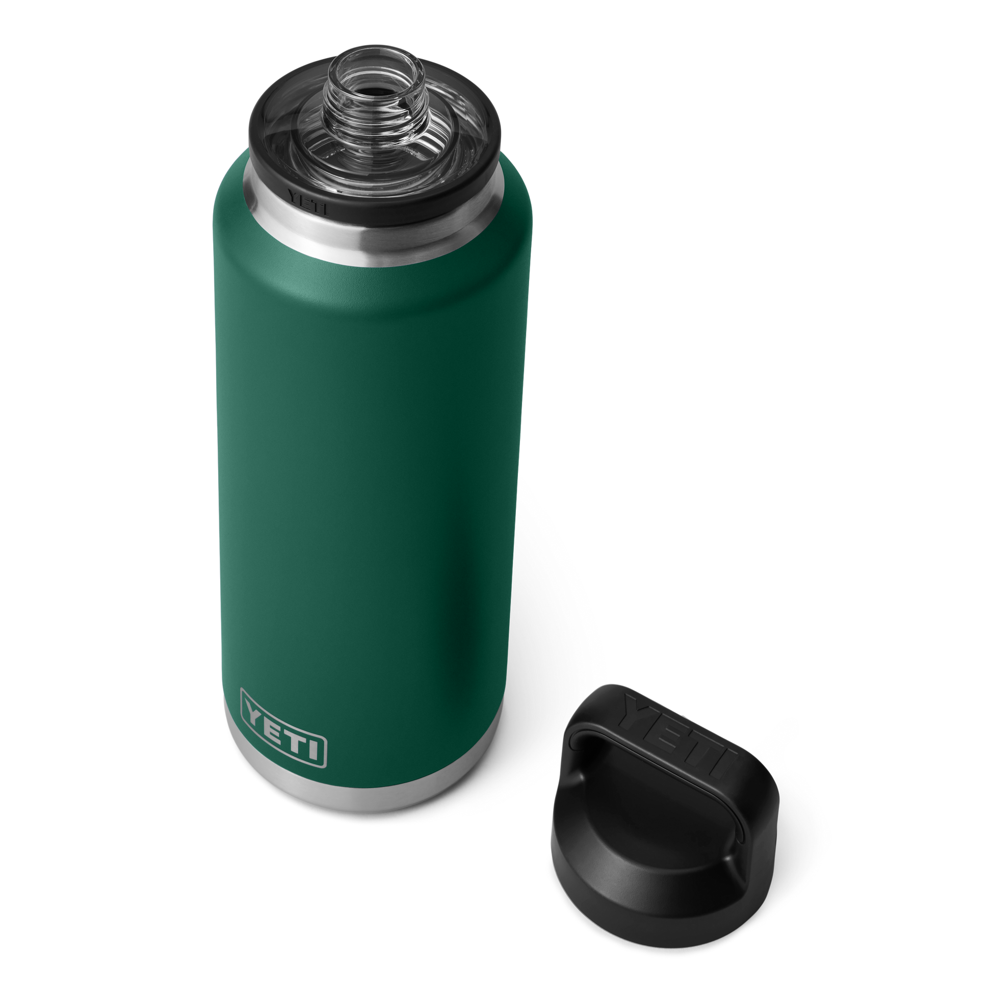 YETI Rambler® 46 oz Flasche (1,4 l) Black Forest Green