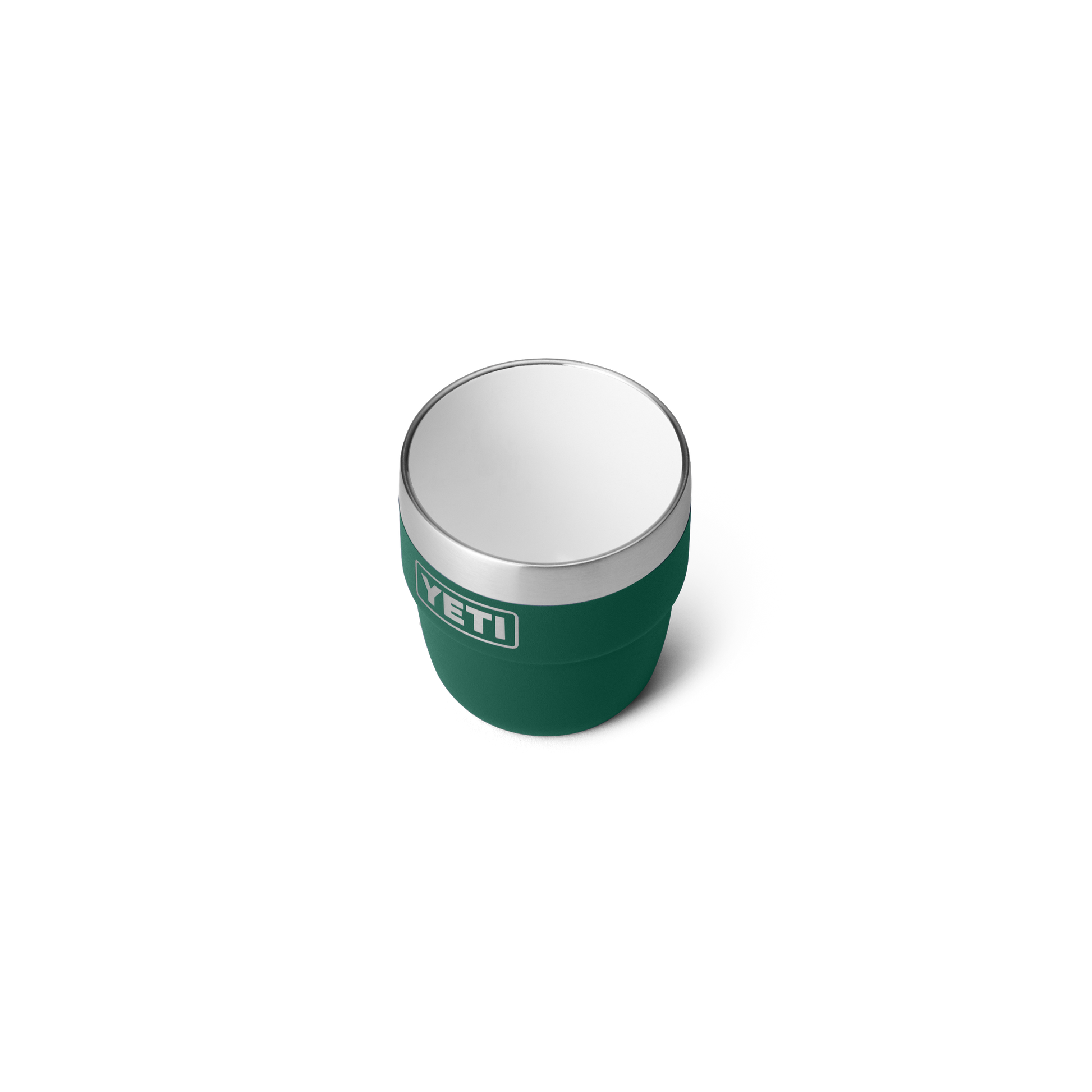 YETI Rambler® 4 oz (118 ml) Stapelbare Tasse Black Forest Green
