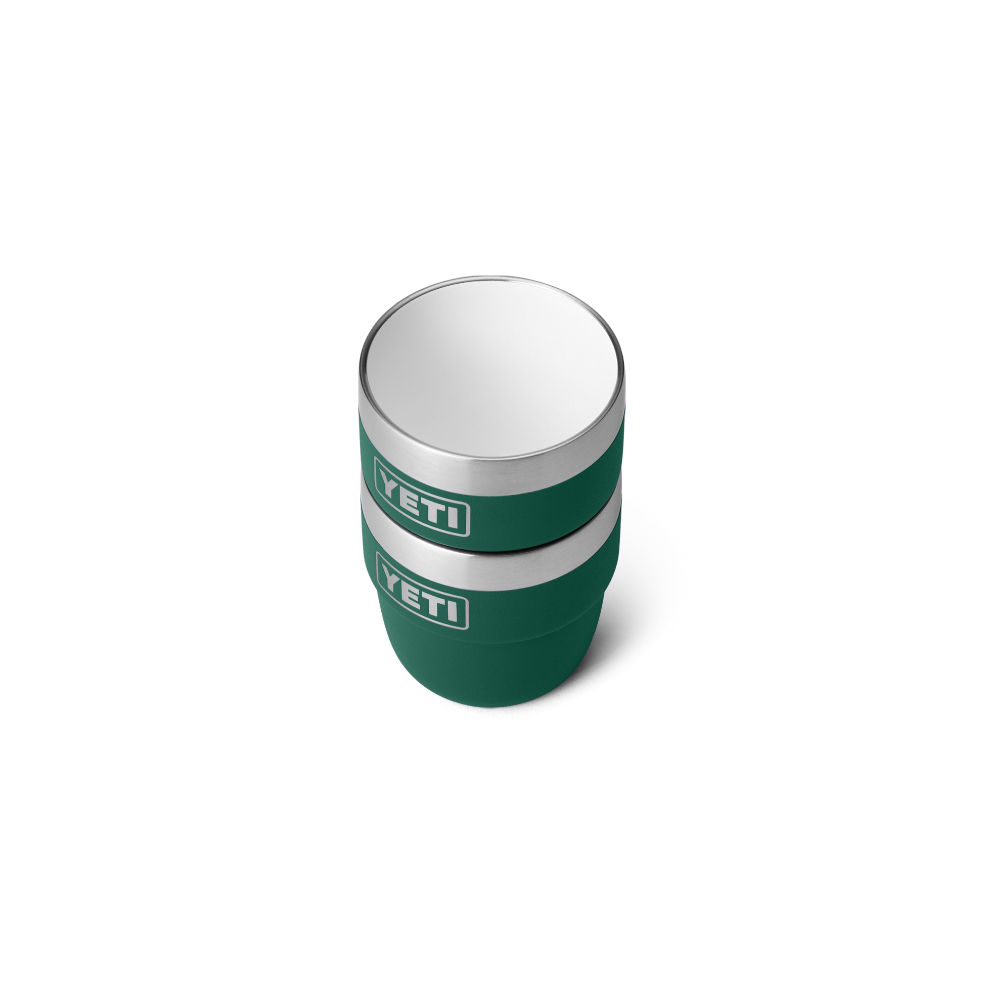 YETI Rambler® 4 oz (118 ml) Stapelbare Tasse Black Forest Green