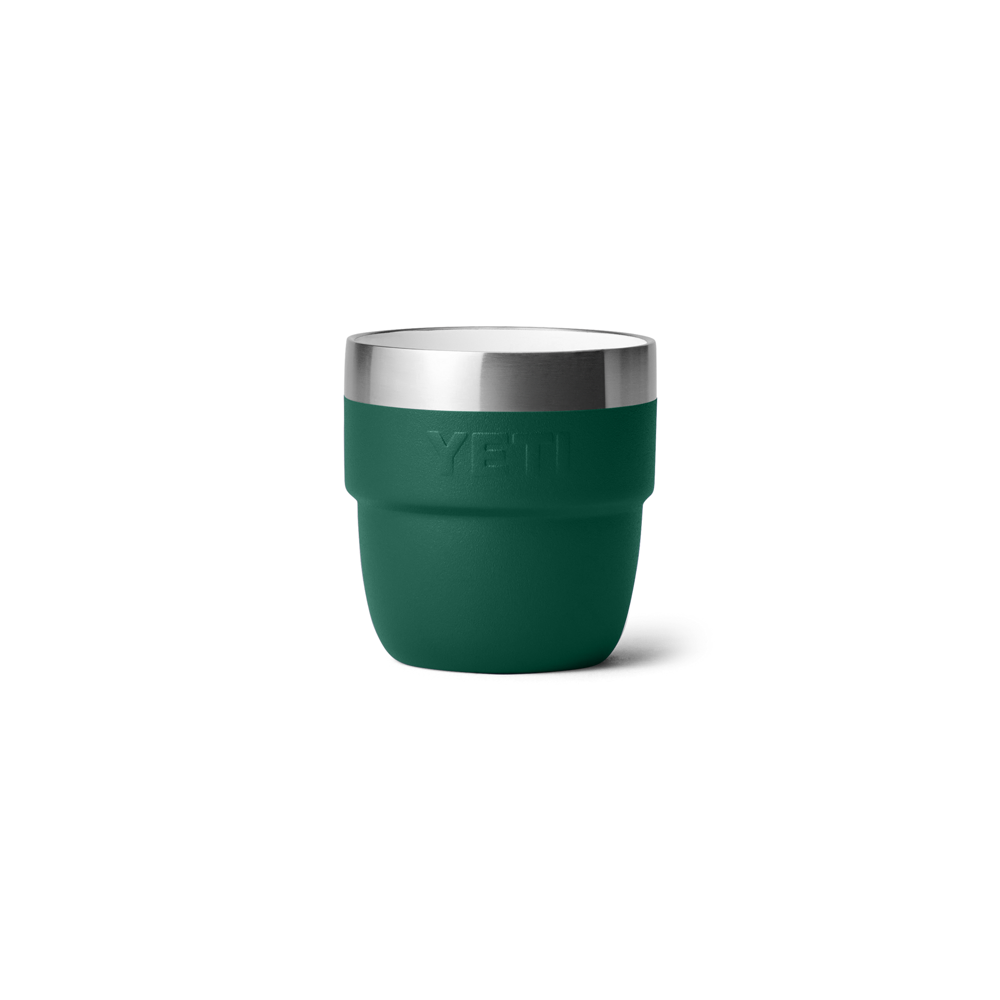 YETI Rambler® 4 oz (118 ml) Stapelbare Tasse Black Forest Green