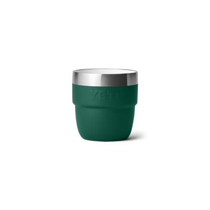 YETI Rambler® 4 oz (118 ml) Stapelbare Tasse Black Forest Green