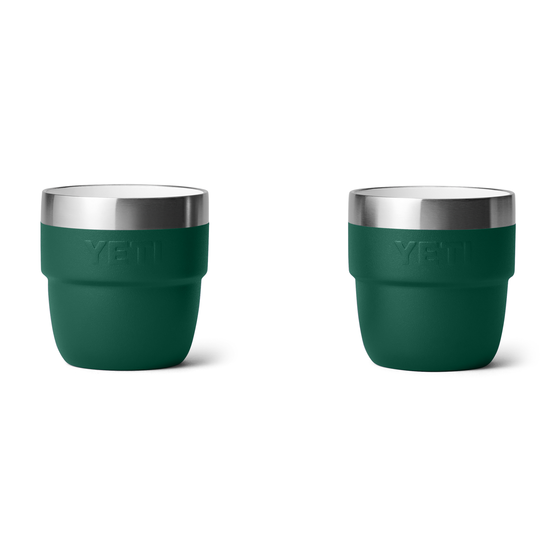 YETI Rambler® 4 oz (118 ml) Stapelbare Tasse Black Forest Green