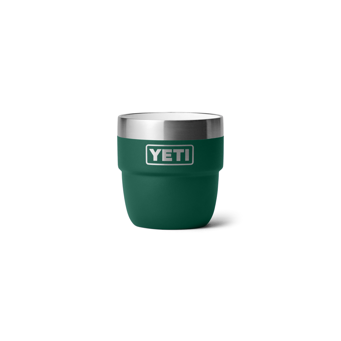 YETI Rambler® 4 oz (118 ml) Stapelbare Tasse Black Forest Green