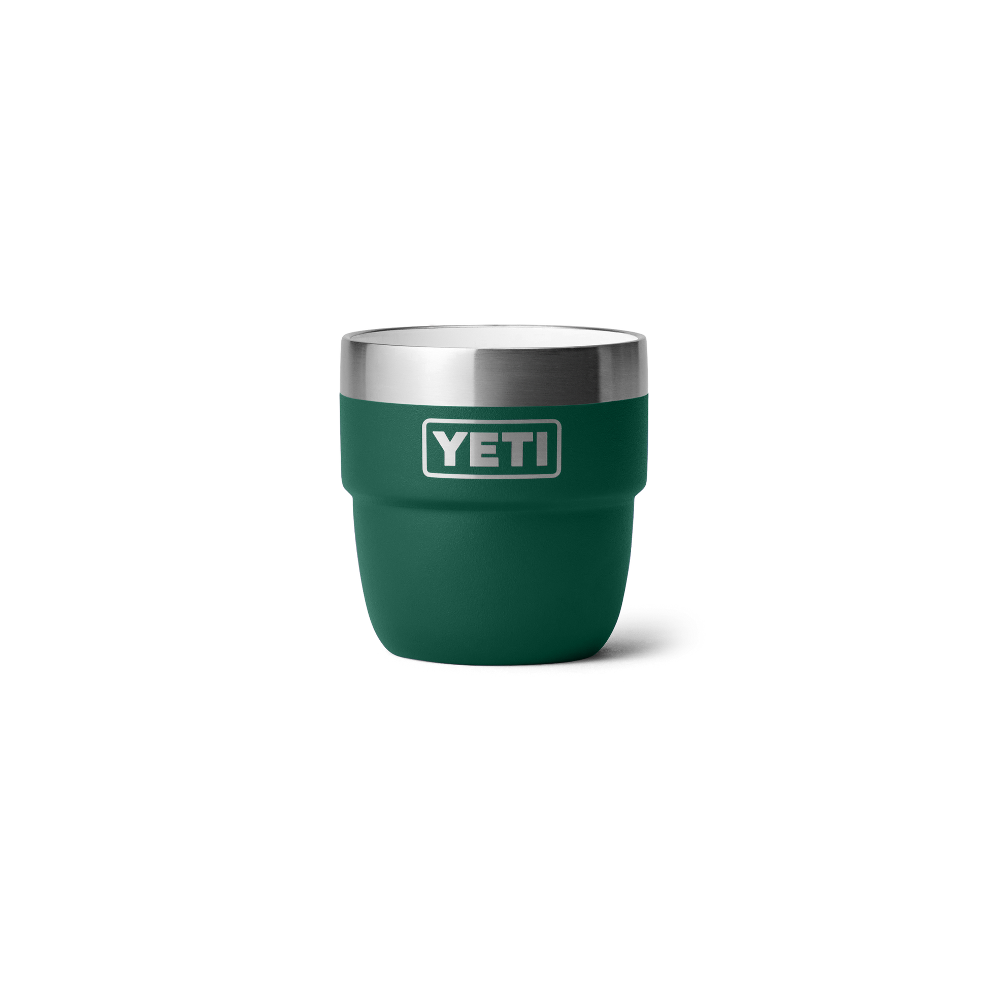 YETI Rambler® 4 oz (118 ml) Stapelbare Tasse Black Forest Green