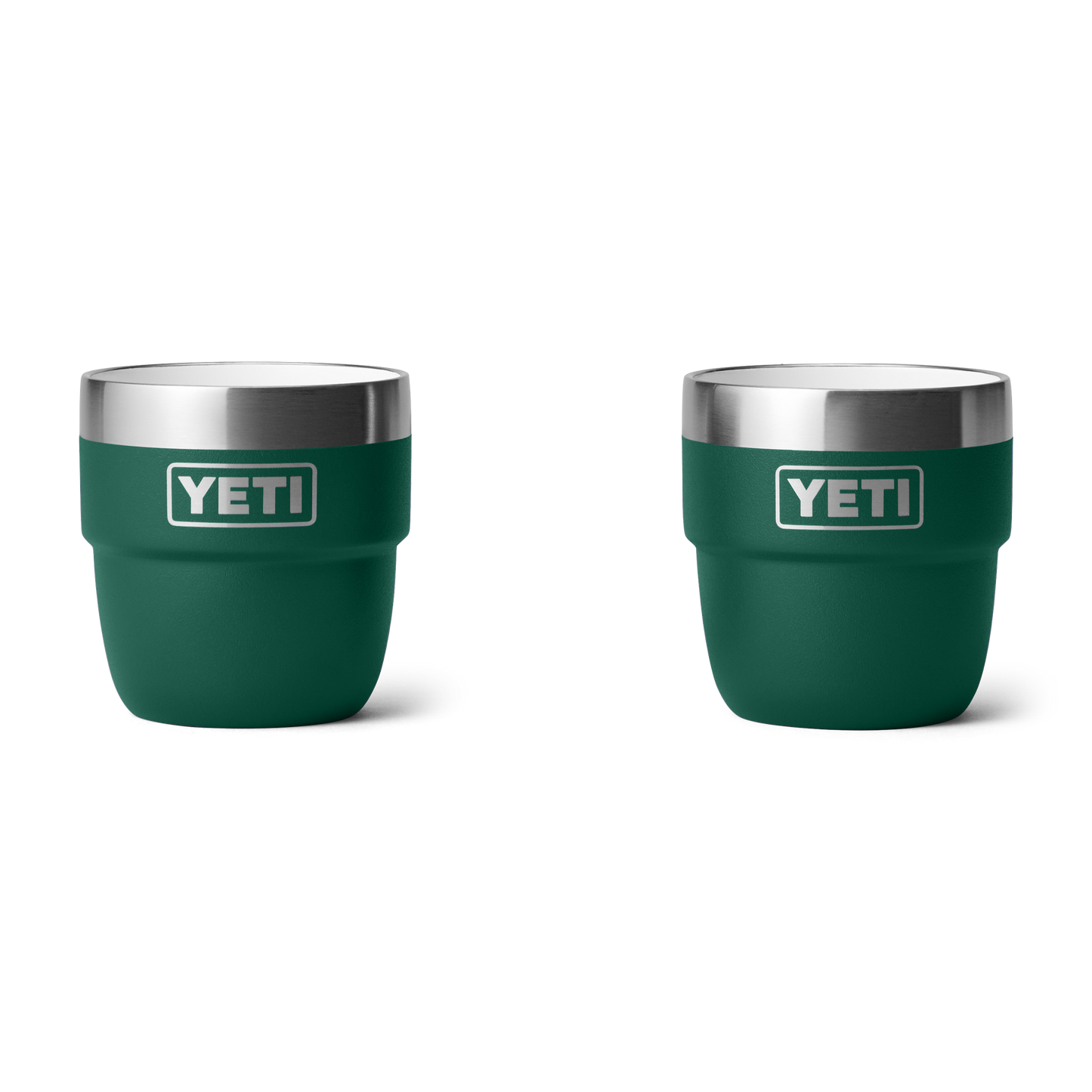 YETI Rambler® 4 oz (118 ml) Stapelbare Tasse Black Forest Green