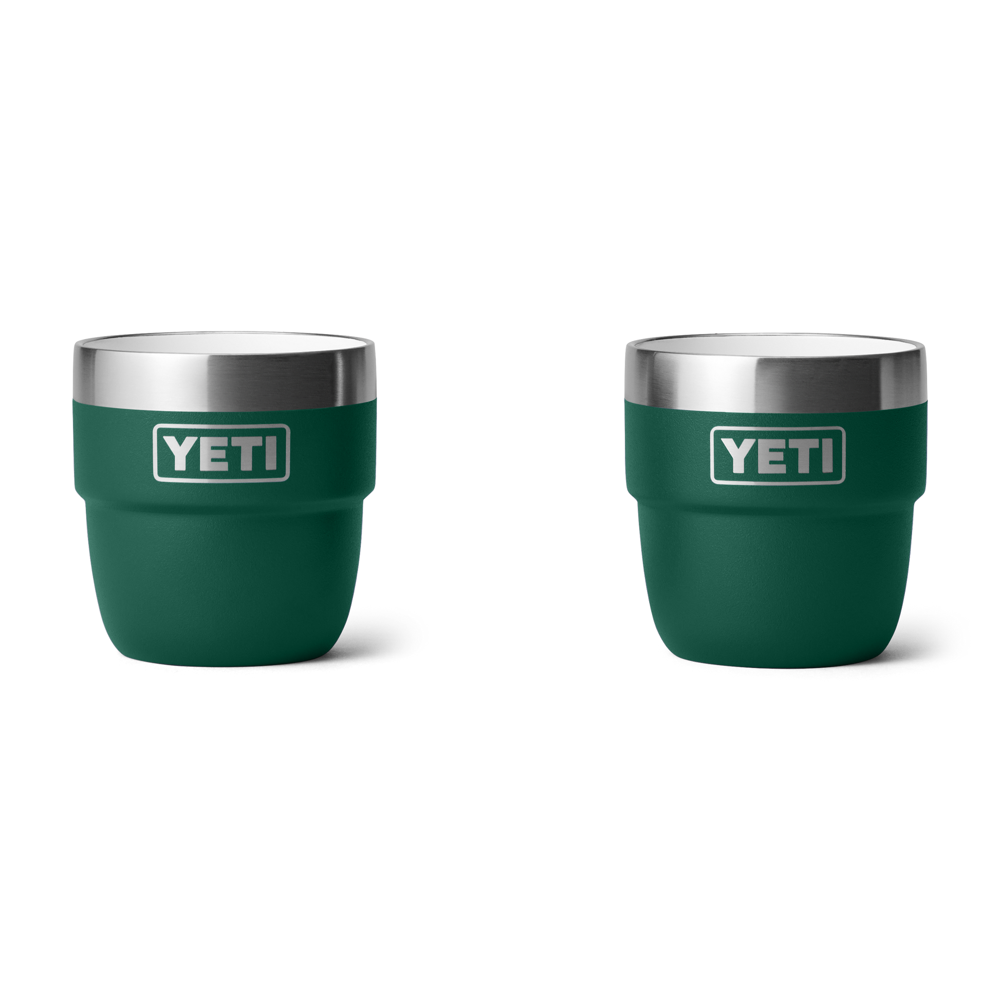 YETI Rambler® 4 oz (118 ml) Stapelbare Tasse Black Forest Green