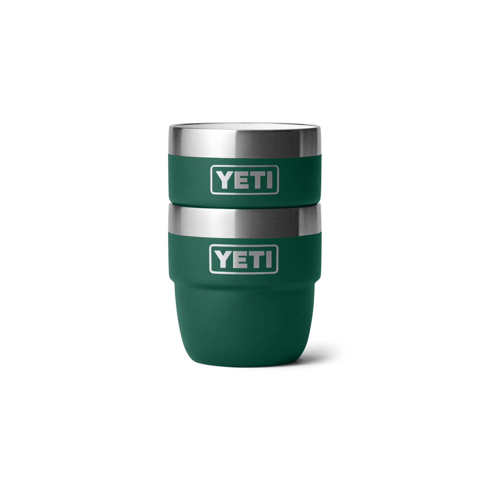 YETI Rambler® 4 oz (118 ml) Stapelbare Tasse Black Forest Green