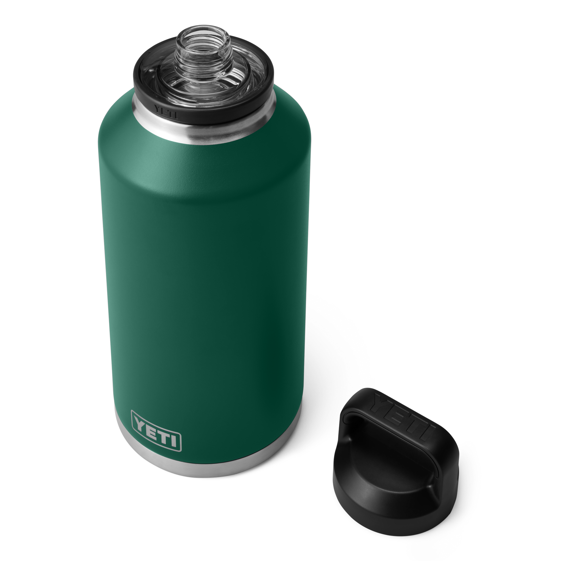 YETI Rambler® 64 oz (1,9 l) Flasche Black Forest Green