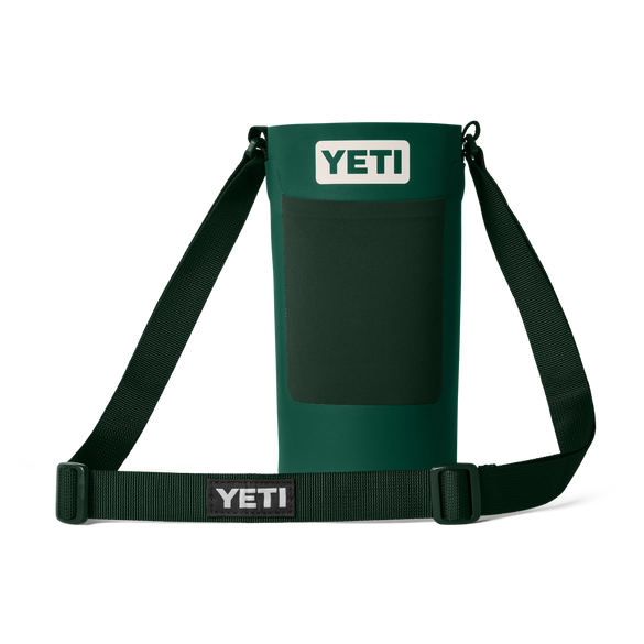 YETI Rambler® Bottle Sling Groß Black Forest Green