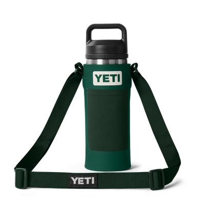 YETI Rambler® Bottle Sling Klein Black Forest Green
