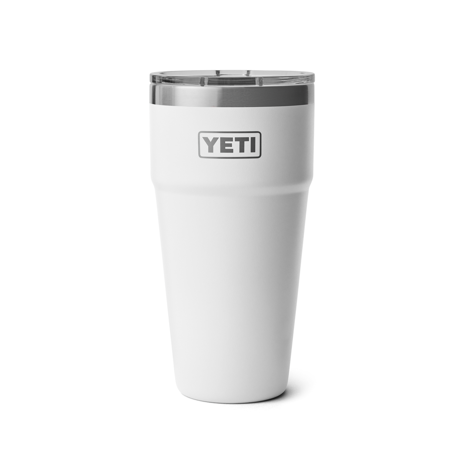 YETI Rambler® Stapelbarer Becher mit 30 oz (887 ml) Fassungsvermögen Weiss