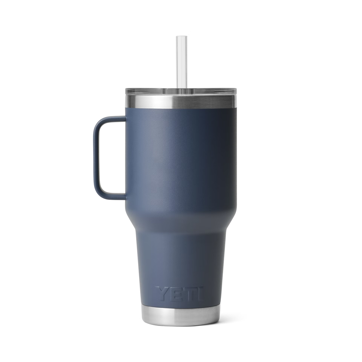 YETI Rambler® 35 oz (994 ml) Trinkbecher Mit Trinkhalm-deckel Navy