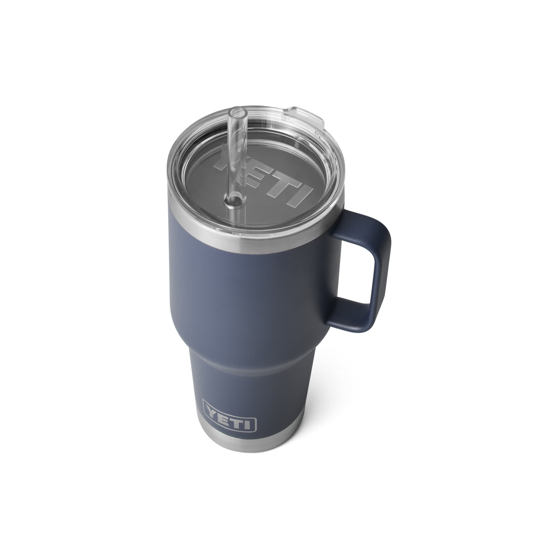 YETI Rambler® 35 oz (994 ml) Trinkbecher Mit Trinkhalm-deckel Navy