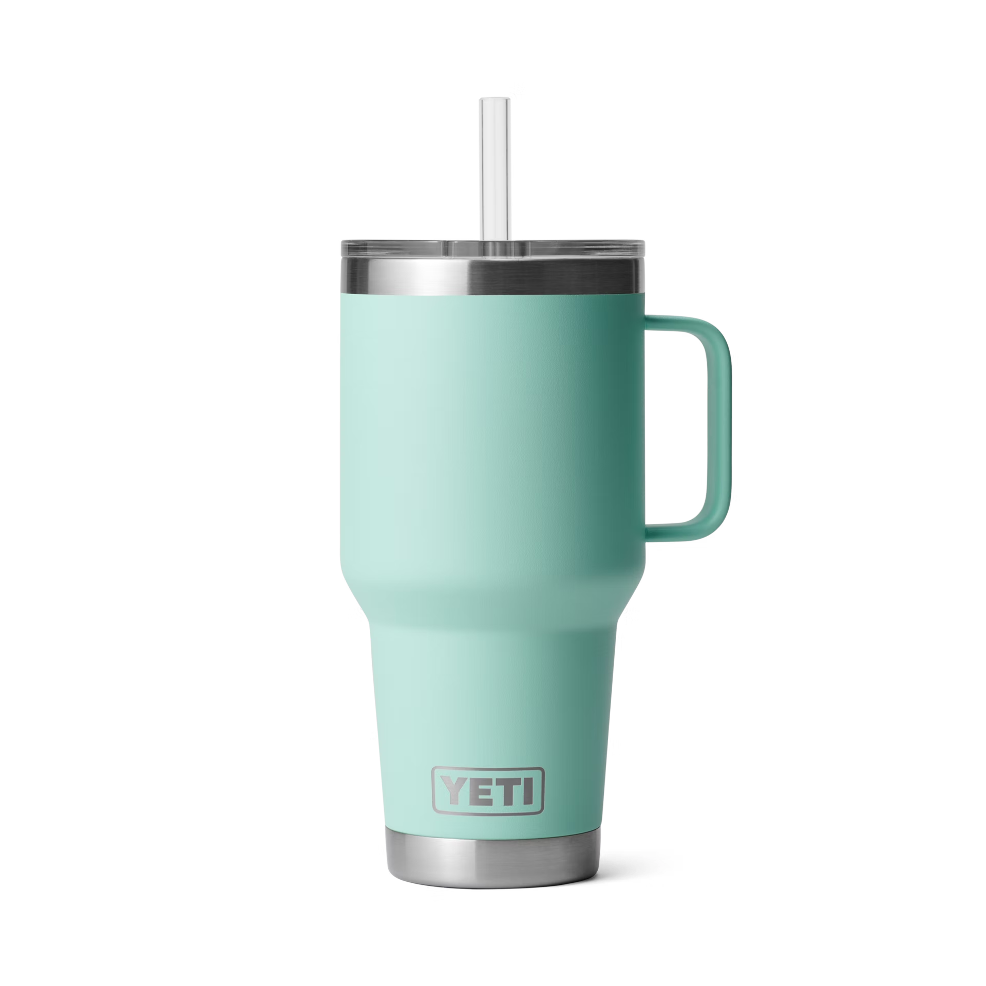 YETI Rambler® 35 oz (994 ml) Trinkbecher Mit Trinkhalm-deckel Sea Foam