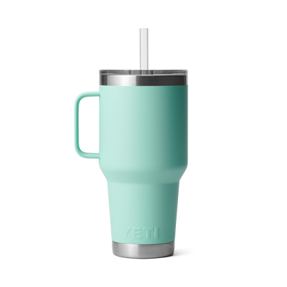 YETI Rambler® 35 oz (994 ml) Trinkbecher Mit Trinkhalm-deckel Sea Foam