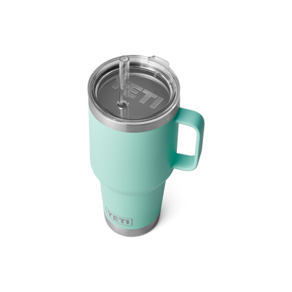 YETI Rambler® 35 oz (994 ml) Trinkbecher Mit Trinkhalm-deckel Sea Foam