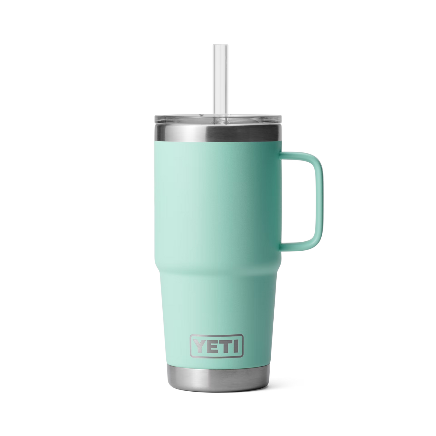 YETI Rambler® 25 oz (710 ml) Trinkbecher Mit Trinkhalm-deckel Sea Foam