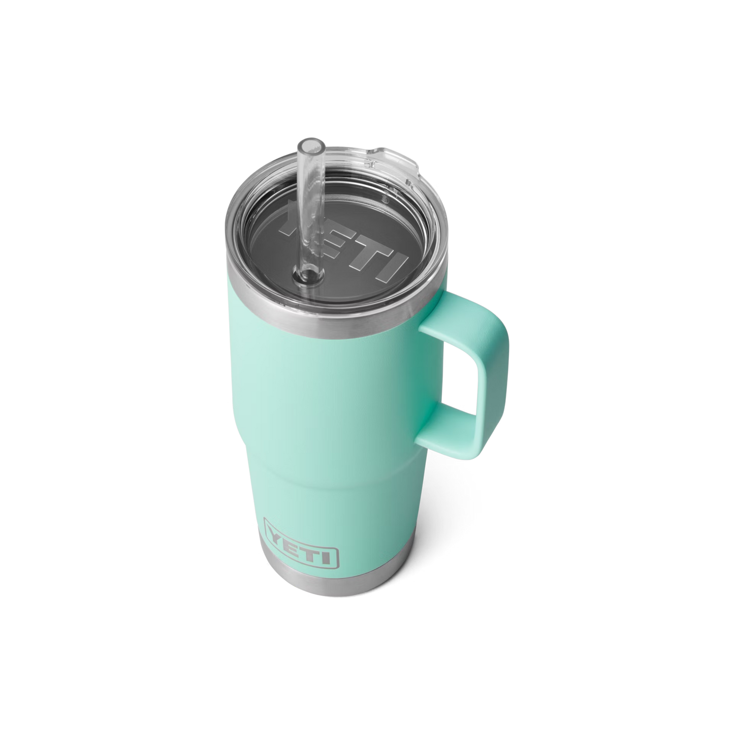 YETI Rambler® 25 oz (710 ml) Trinkbecher Mit Trinkhalm-deckel Sea Foam