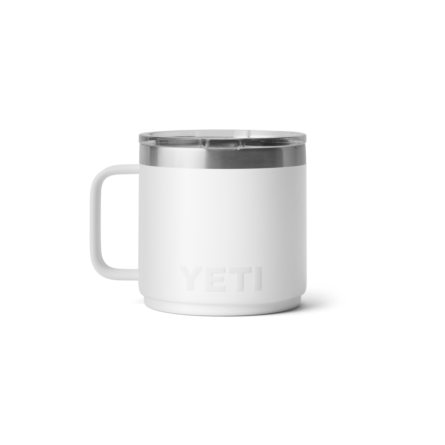 YETI Rambler® 14 oz (414 ml) Stapelbares Tasse Weiss