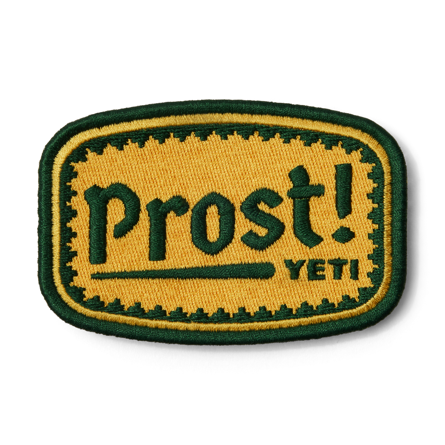 YETI YETI™ Prost! Aufnäher Yellow