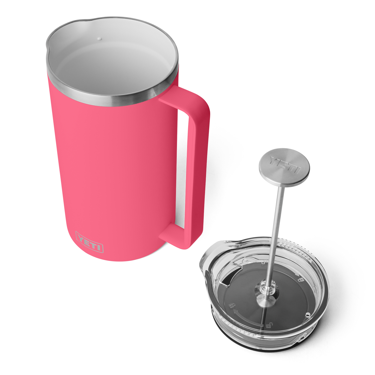 YETI Rambler® Stempelkanne mit 64 oz (2L) Fassungsvermögen Tropical Pink