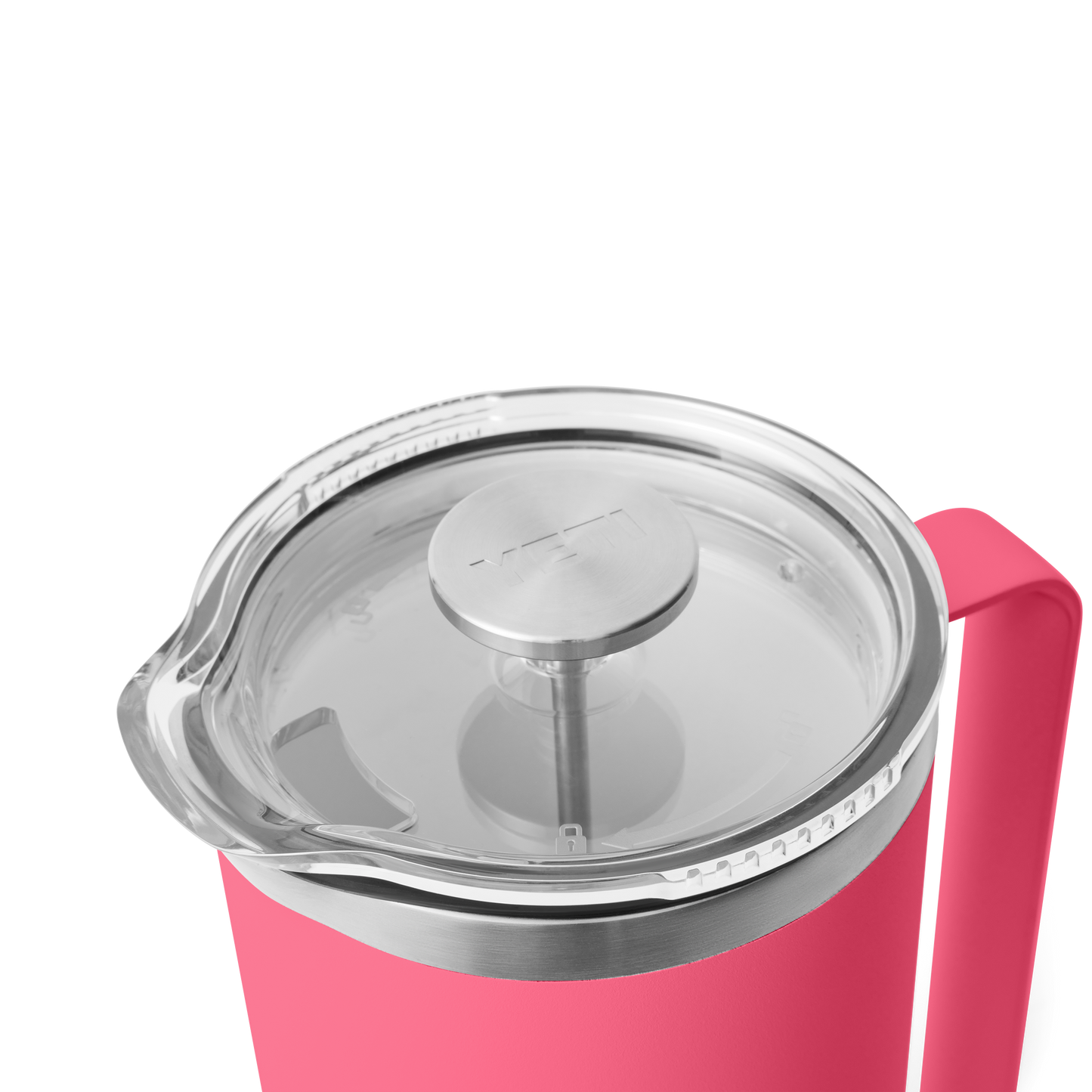 YETI Rambler® Stempelkanne mit 64 oz (2L) Fassungsvermögen Tropical Pink