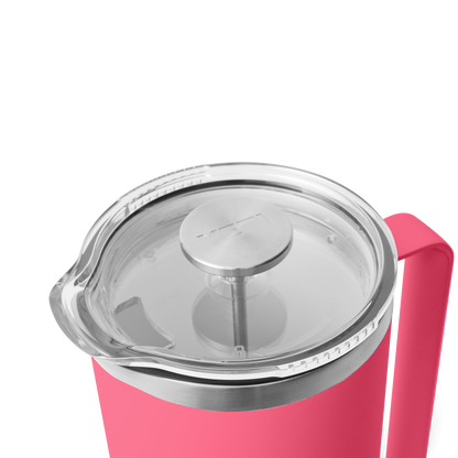 YETI Rambler® Stempelkanne mit 64 oz (2L) Fassungsvermögen Tropical Pink