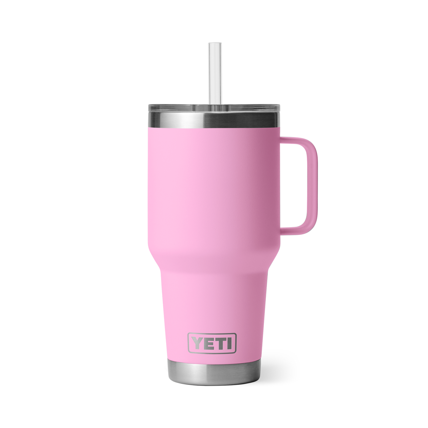 YETI Rambler® 35 oz (994 ml) Trinkbecher Mit Trinkhalm-deckel Power Pink