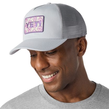 YETI YETI™ Cherry Blossom Trucker-Cap Grey